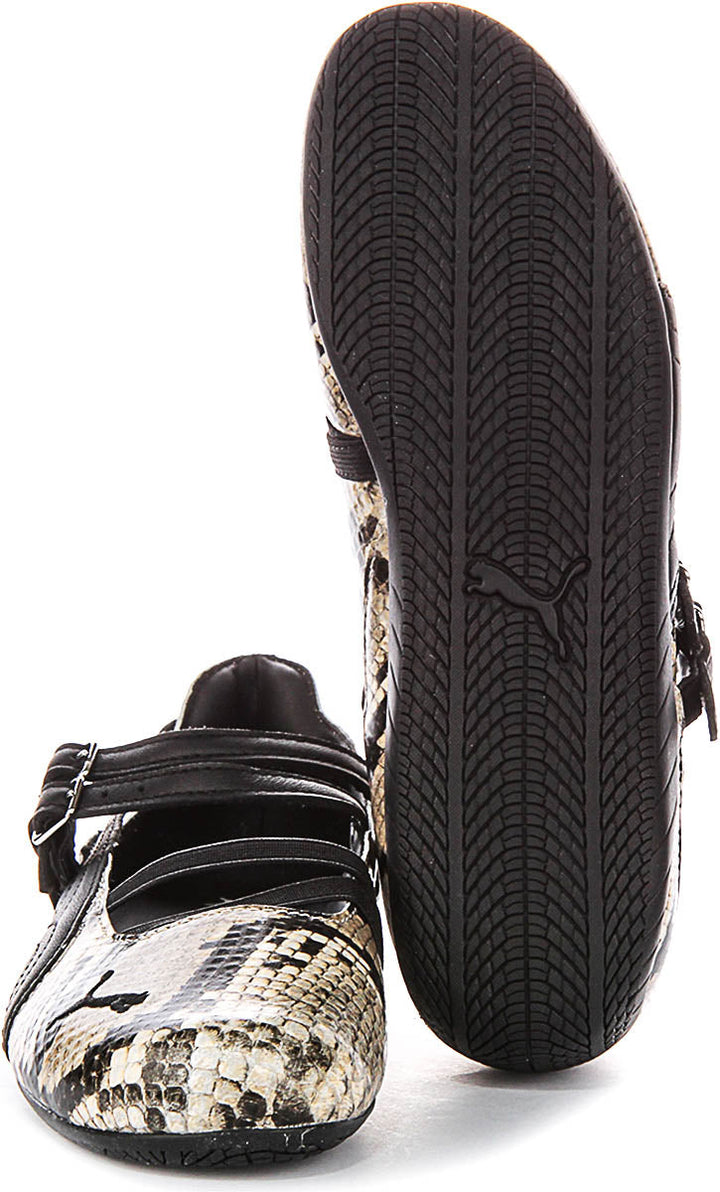 Puma SC Ballet Snake en negro beige para mujer