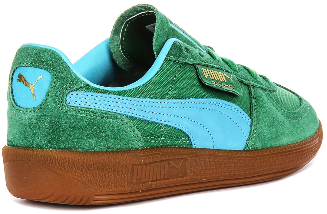 Puma Palermo Vintage in Verde Blu