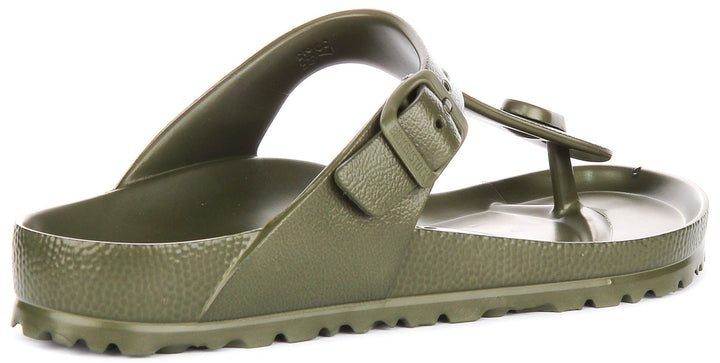 Birkenstock Gizeh Eva en Kaki | Coupe Régulière