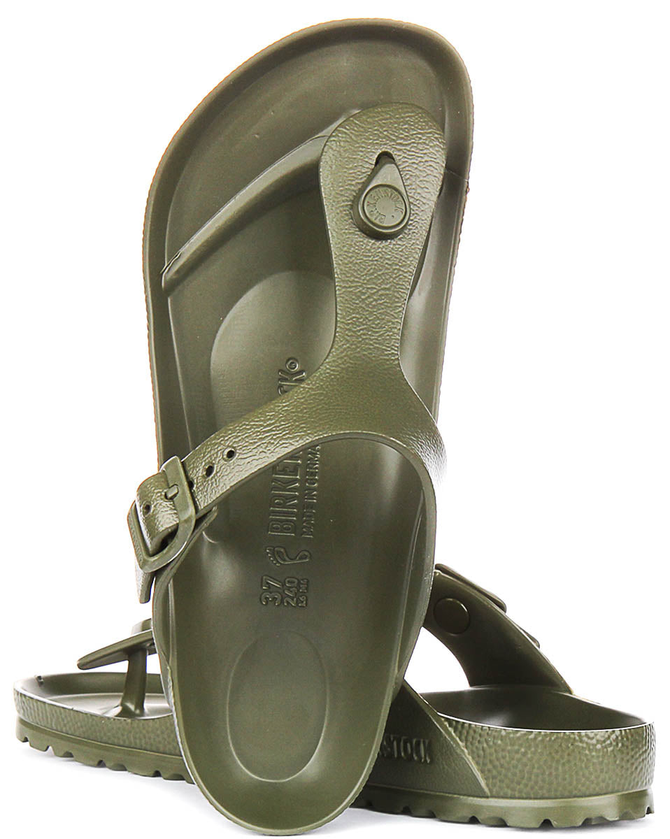 Birkenstock Gizeh Eva en Kaki | Coupe Régulière