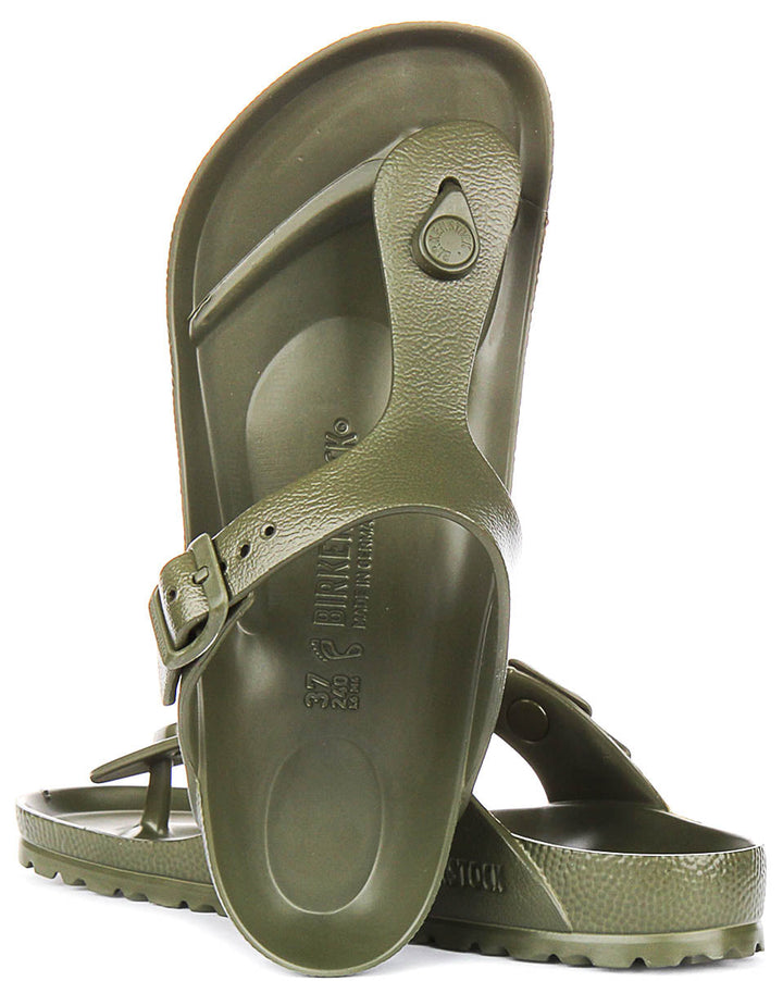 Birkenstock Gizeh Eva en Kaki | Coupe Régulière
