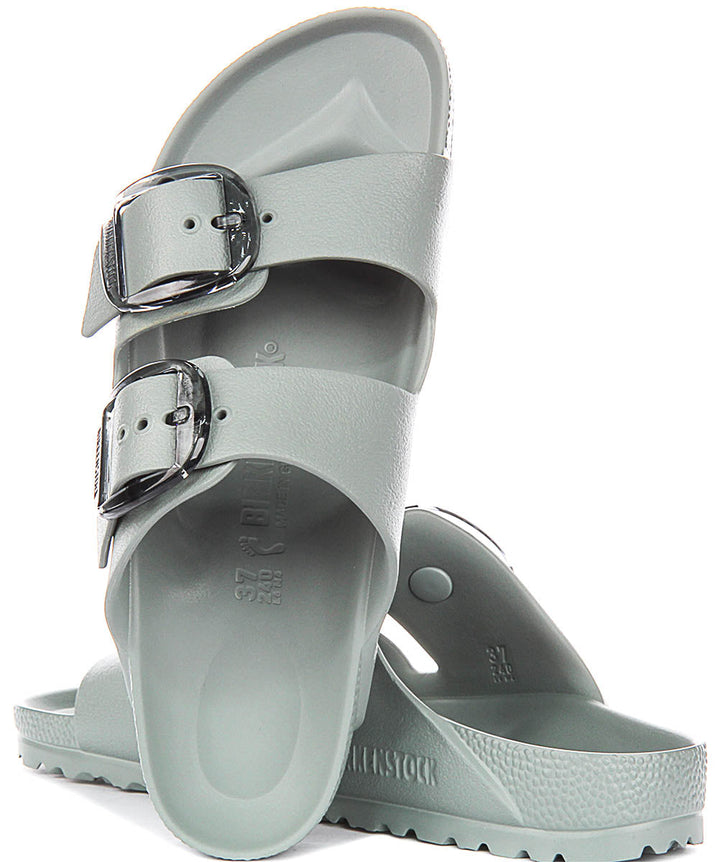 Birkenstock Arizona Big Buckle Eva In Sage Green For Women | Narrow Fit